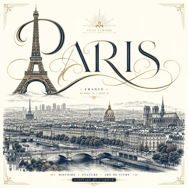 Luxury City Typography Posters