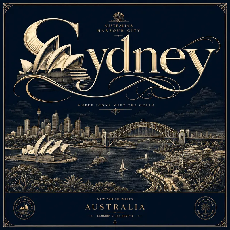 Luxury City Typography Posters