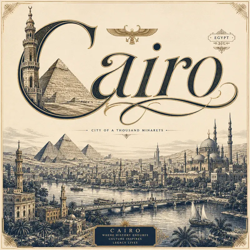 Luxury City Typography Posters