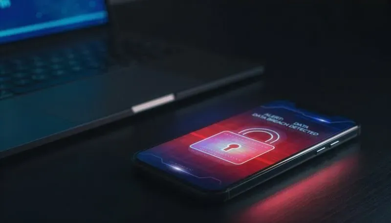 Cyber Security Warning UI Photos