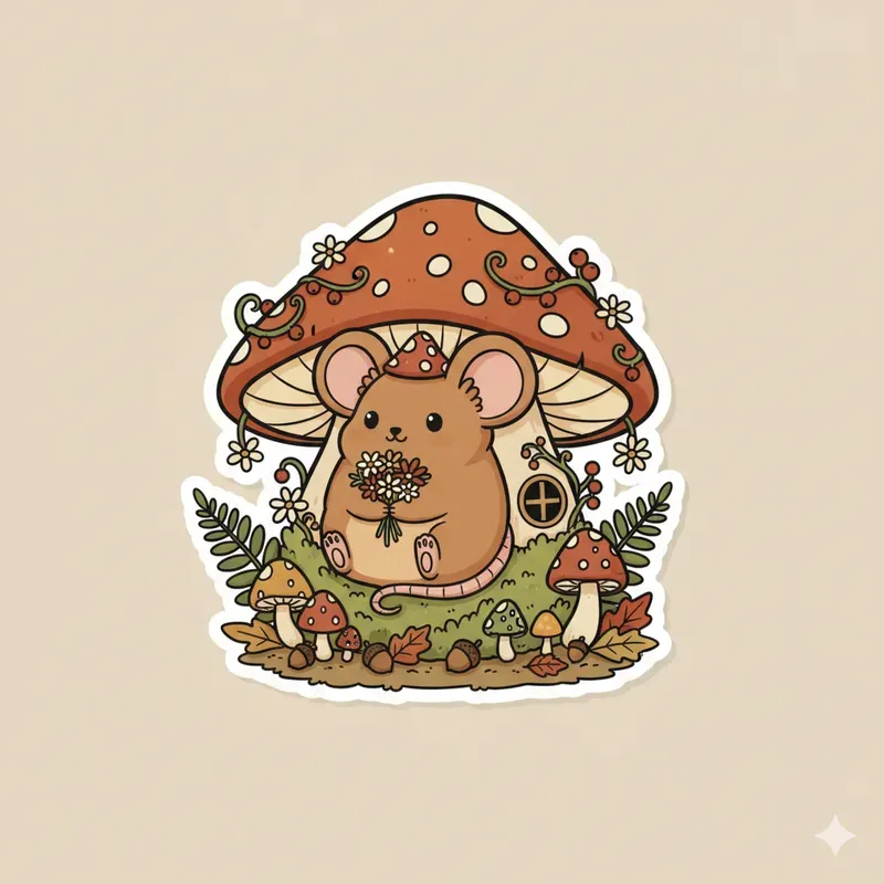 Kawaii Die Cut Stickers