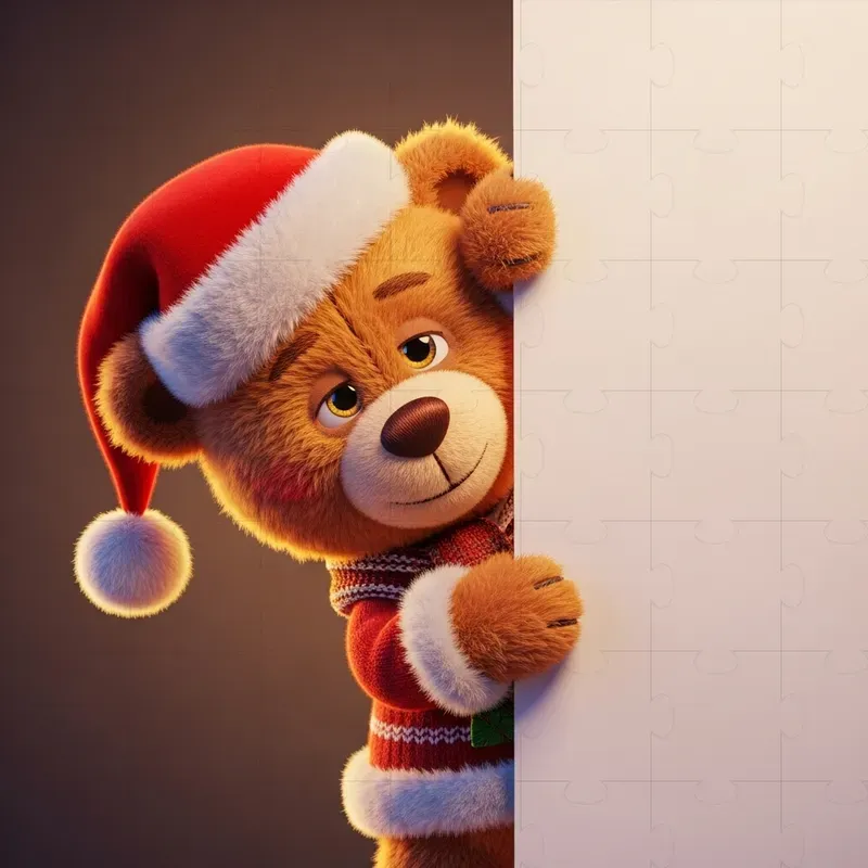Christmas Character Peeking Mockups