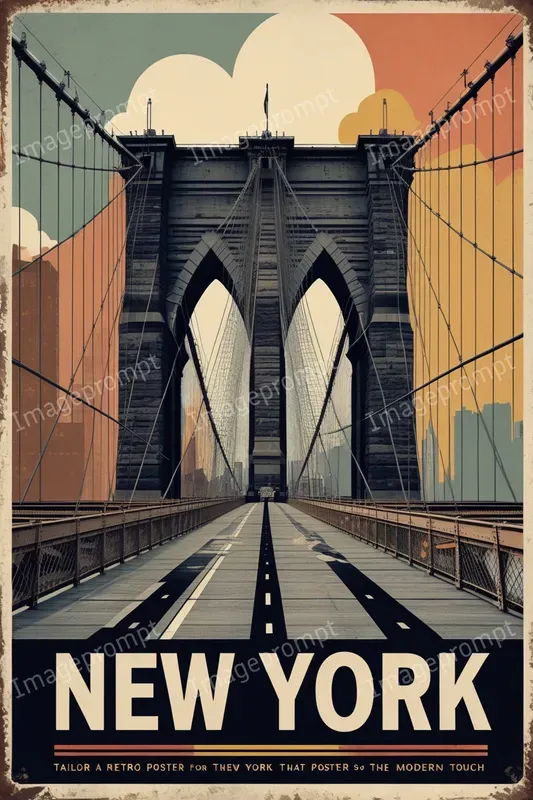Retro City Travel Posters