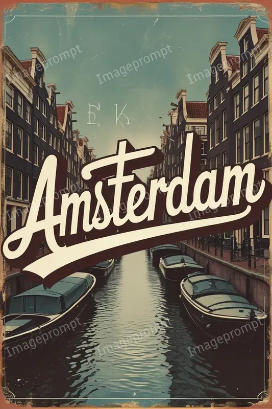 Retro City Travel Posters