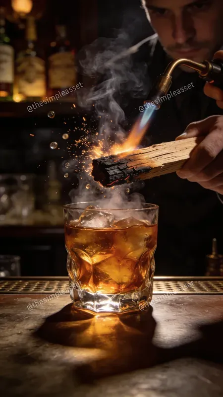 Cinematic Cocktail Mixology Art