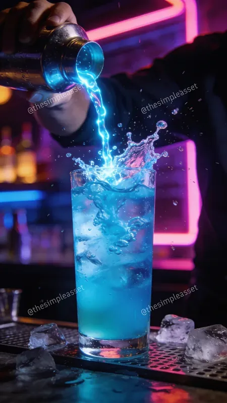 Cinematic Cocktail Mixology Art