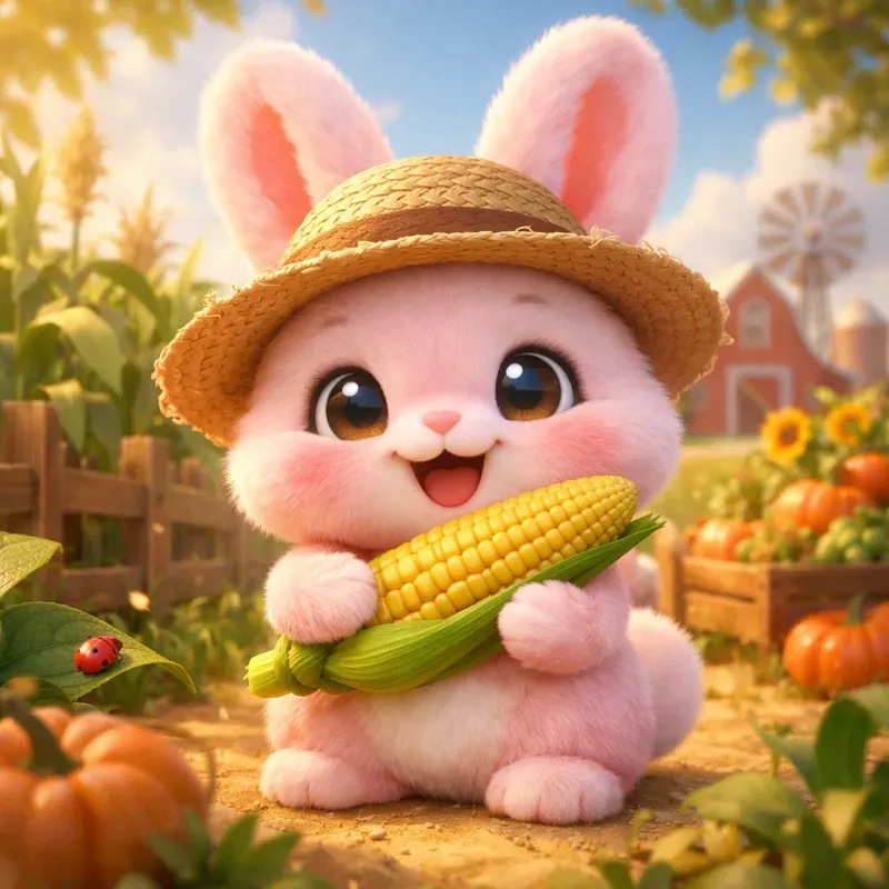 Ultra Cute 3D Farm Characters