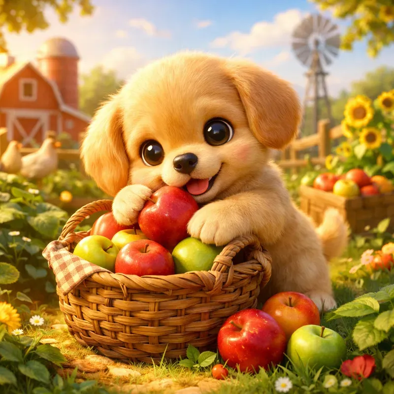 Ultra Cute 3D Farm Characters