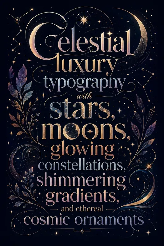 Luxury Typography Posters