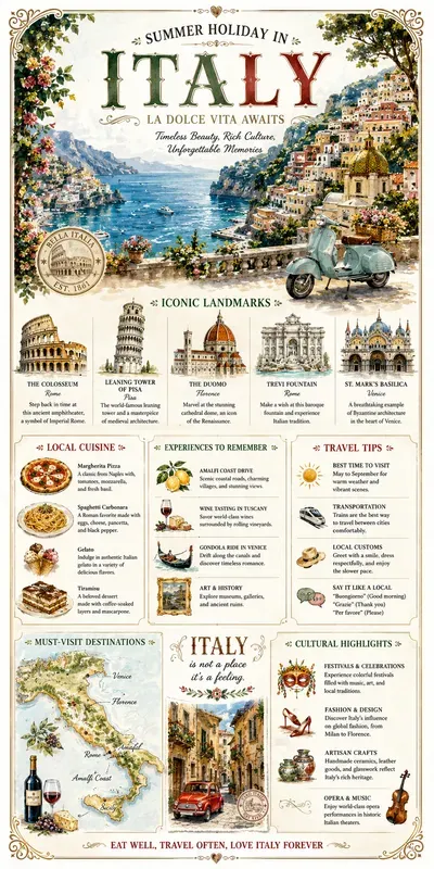 Vintage Travel Guide Posters