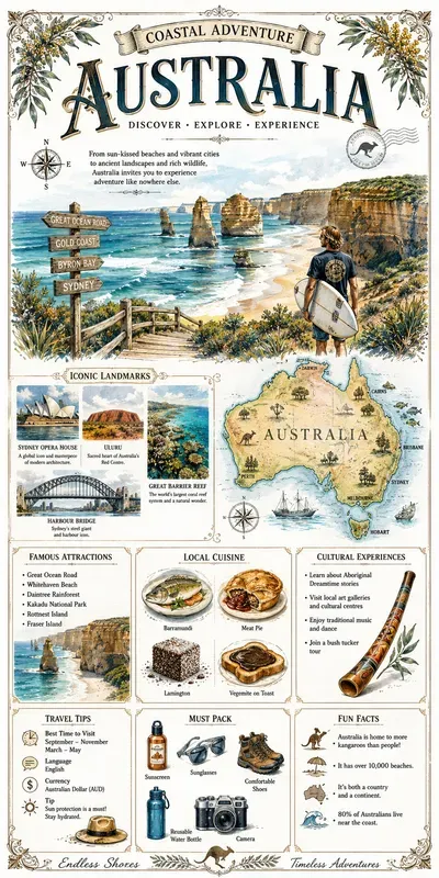 Vintage Travel Guide Posters