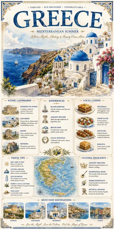 Vintage Travel Guide Posters