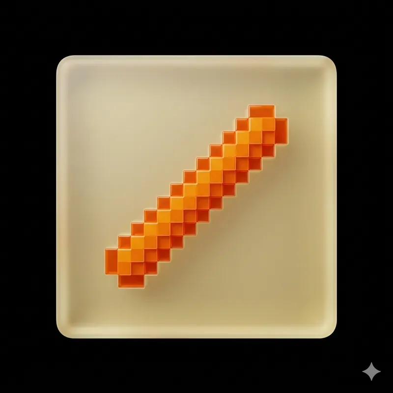 Consistent Flat Voxel Glass App Icons