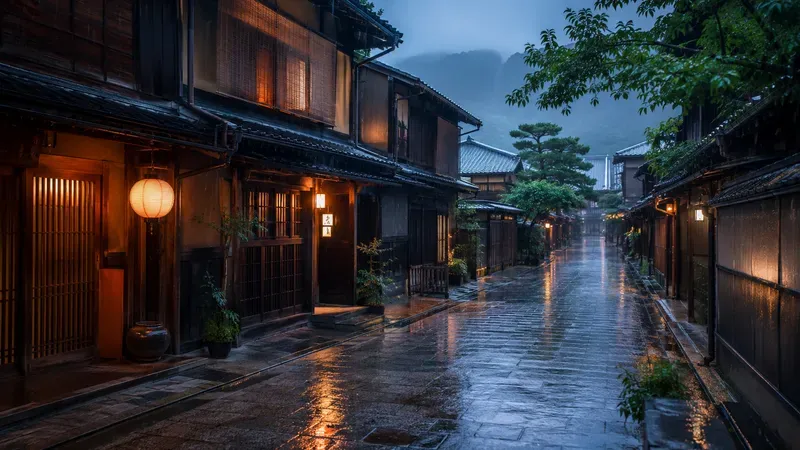 Japan Moods Rainy Japan
