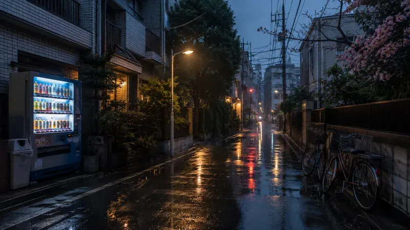 Japan Moods Rainy Japan