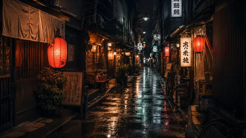 Japan Moods Rainy Japan