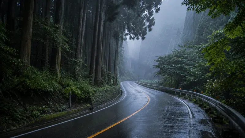 Japan Moods Rainy Japan