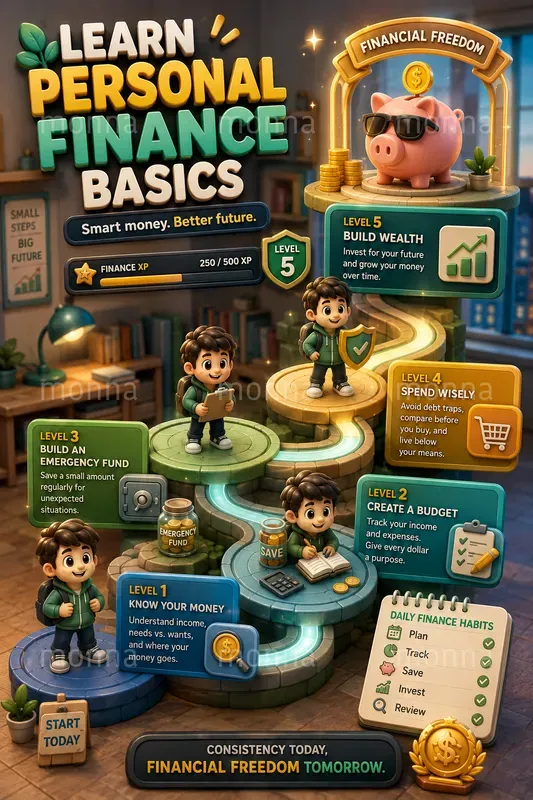 3D Skill Tree Levelup Posters