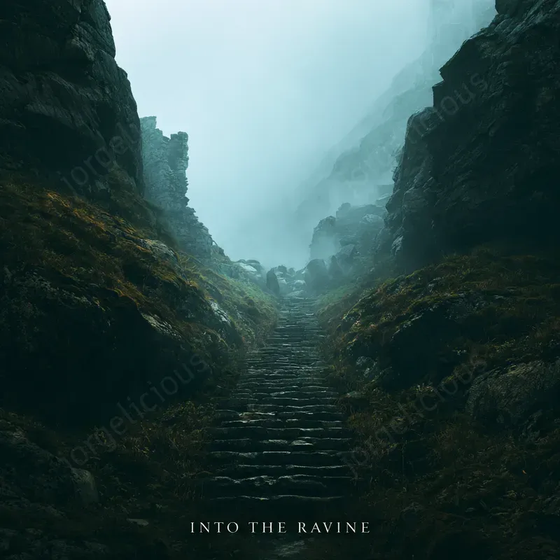 Dark Cinematic Ruin Photo Covers