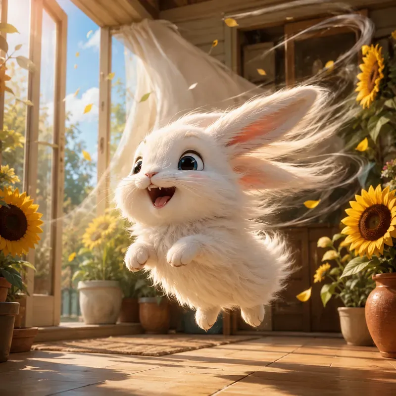 Dynamic 3D Wind And Pet Portraits