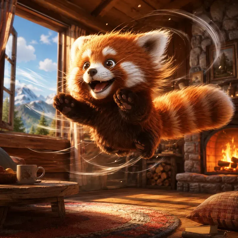Dynamic 3D Wind And Pet Portraits