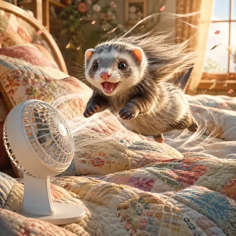 Dynamic 3D Wind And Pet Portraits