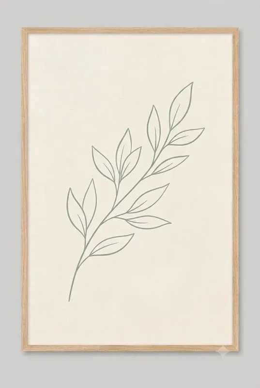 Abstract Boho Wall Art Print Studios