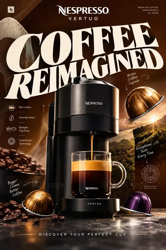 Experimental Product Advertising Posters