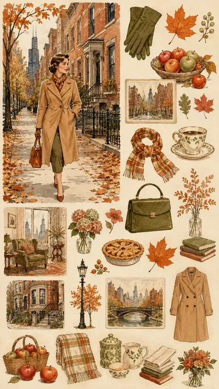 Chicago Housewife Ephemera Sheets