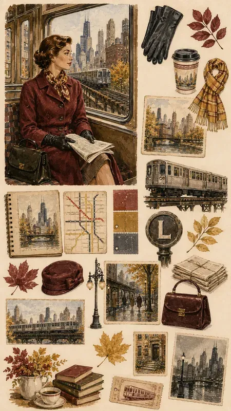 Chicago Housewife Ephemera Sheets
