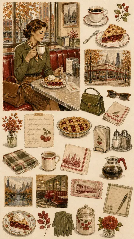 Chicago Housewife Ephemera Sheets