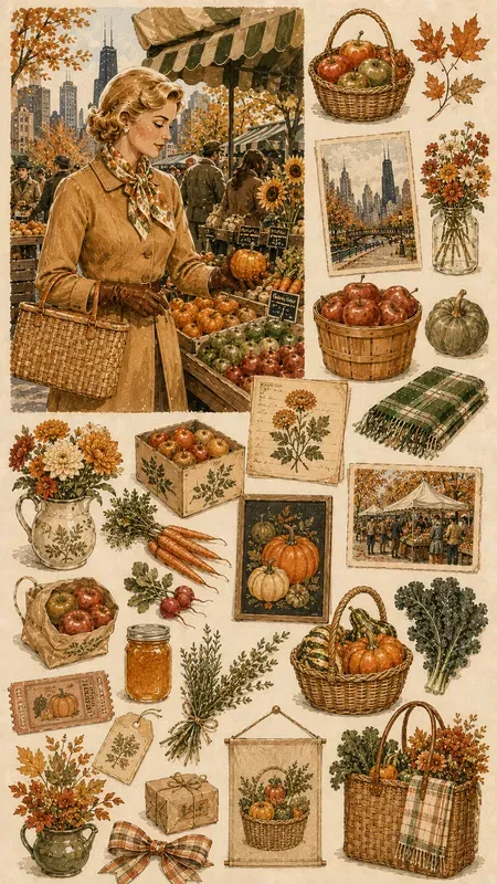 Chicago Housewife Ephemera Sheets