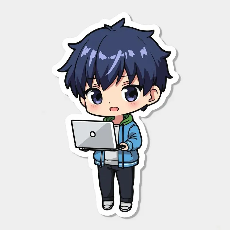 Chibi Anime Sticker Pack Generator