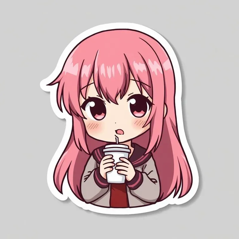 Chibi Anime Sticker Pack Generator