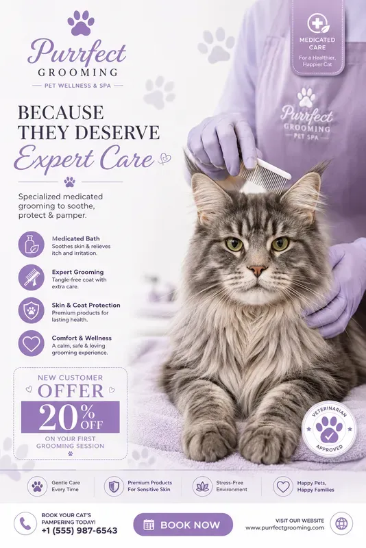 Pet Grooming Spa Ad Generator