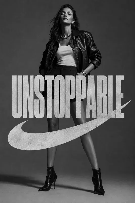 Monochrome Editorial Fashion Campaigns