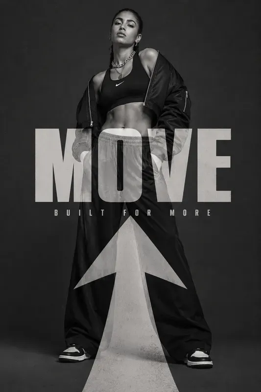 Monochrome Editorial Fashion Campaigns