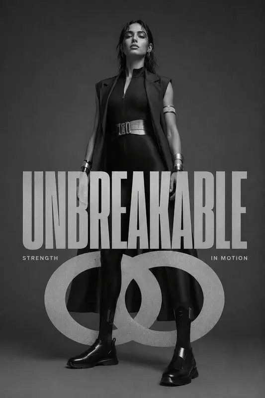 Monochrome Editorial Fashion Campaigns
