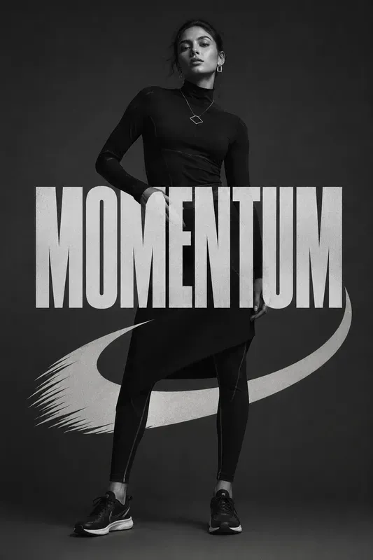 Monochrome Editorial Fashion Campaigns
