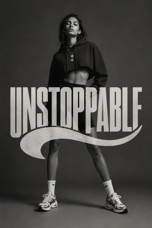 Monochrome Editorial Fashion Campaigns