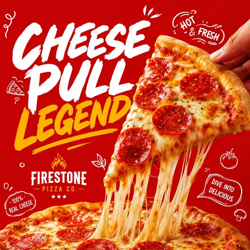 Creative Food Doodle Ad Poster Designs