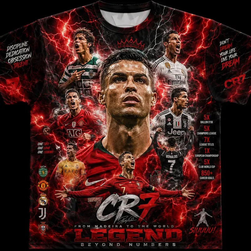 Legend Evolution Allover Tshirt Designs