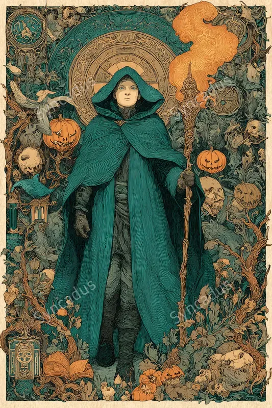 Halloween Fantasy Junk Journal Prompts