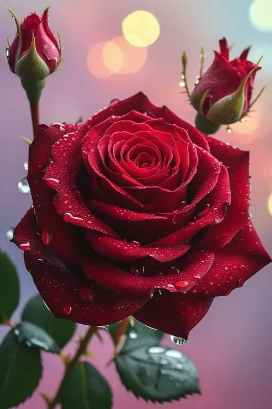 Ultra HD Realistic Roses Photography