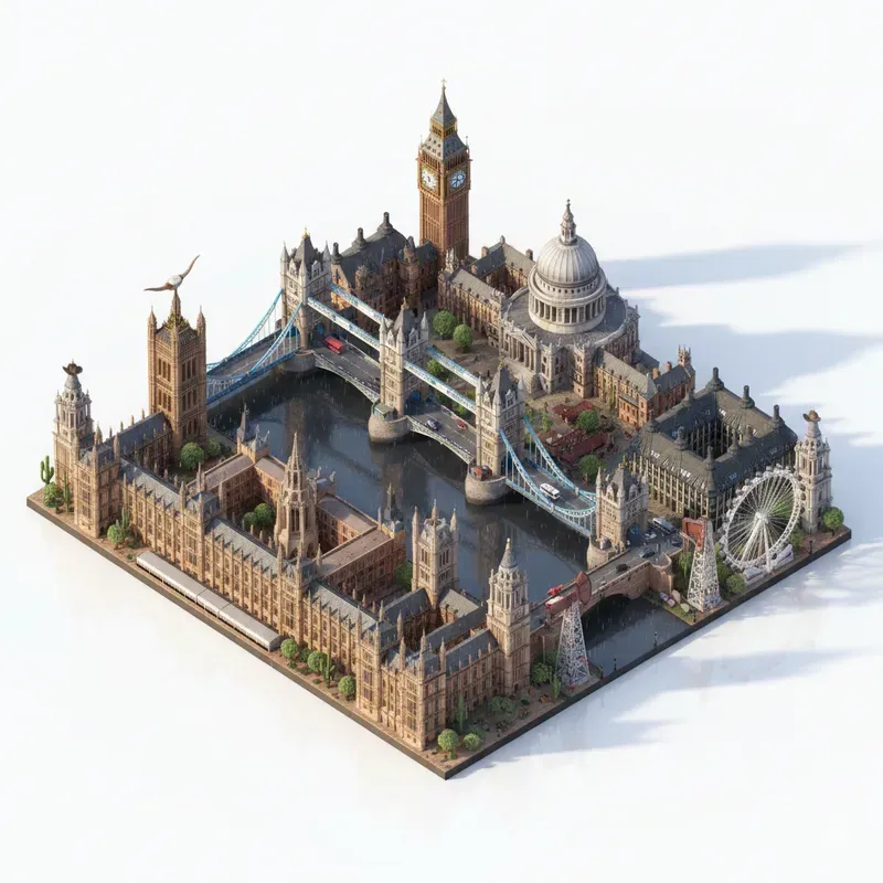 Isometric Lifescale Cities