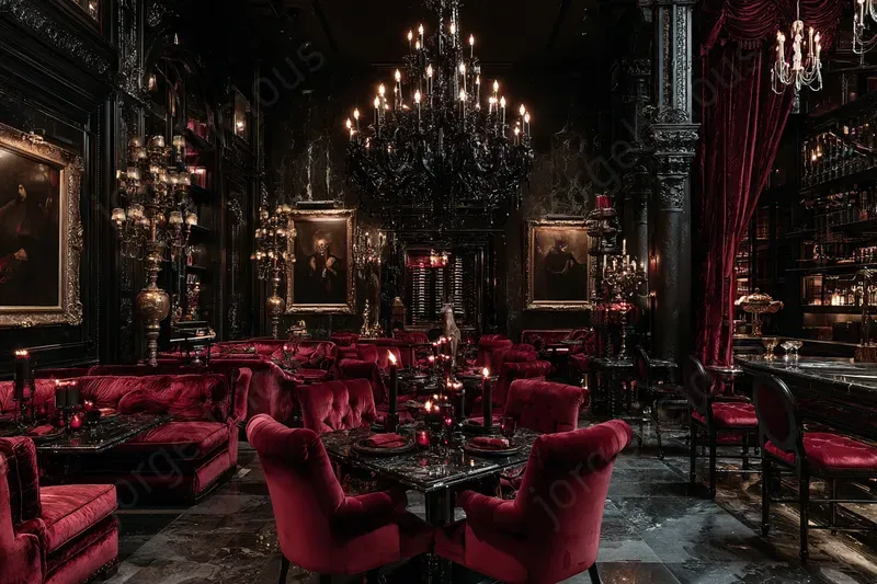 Vampire Court Interiors