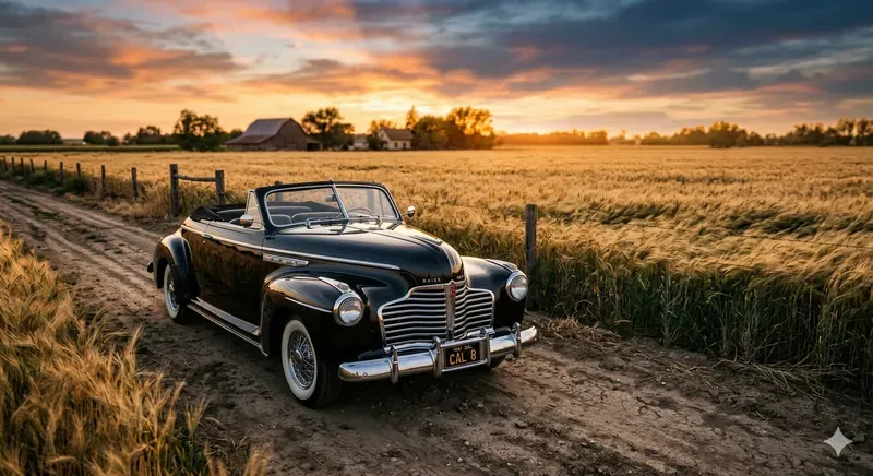 Nostalgic Vintage Car Photography