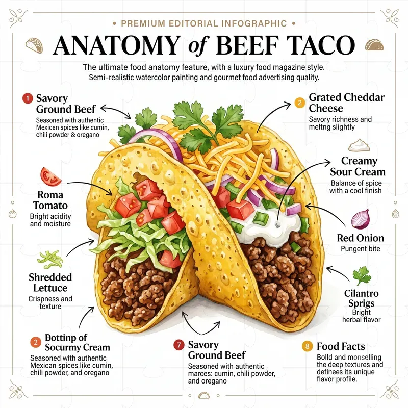 Ultimate Food Anatomy Infographics