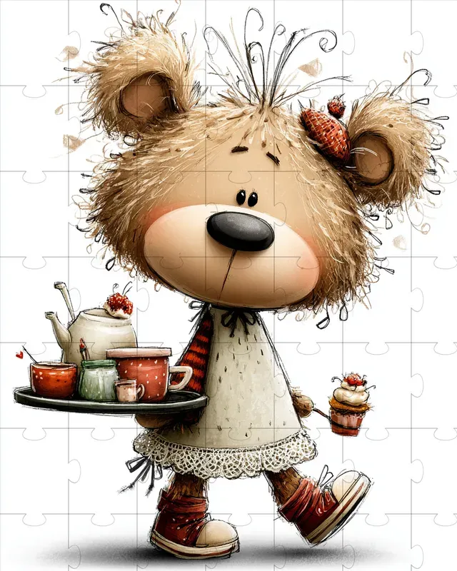 Mothers Day Teddy Bear Clipart