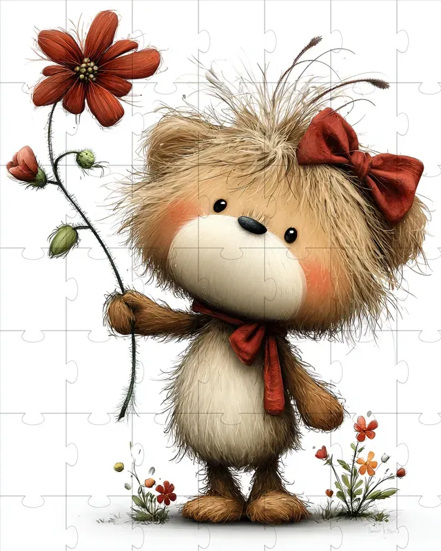 Mothers Day Teddy Bear Clipart